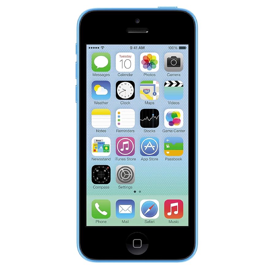 Apple A1532 iPhone 5C Unlocked, Blue, 16 GB (Refurbished