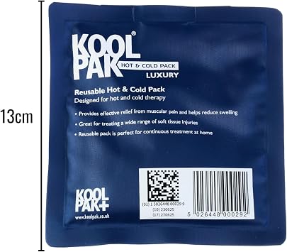 Koolpak Luxury Reusable Hot and Cold Pack 13 x 14cm