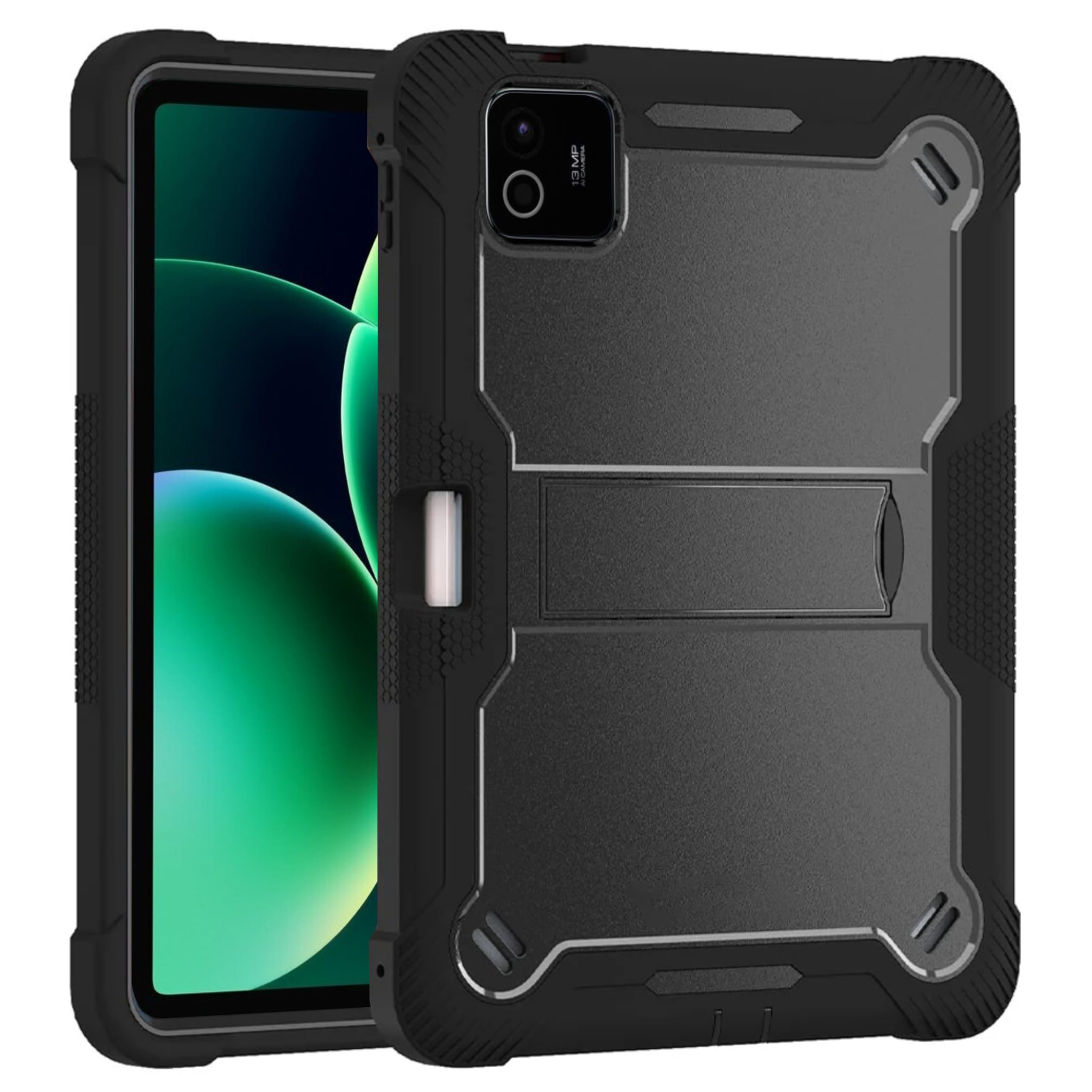 TGK Shockproof Protection Kickstand Hybrid Case Cover for Xiaomi Mi Pad 8 / Pad 8 Pro 11.2 Inch Tablet Black-image-29