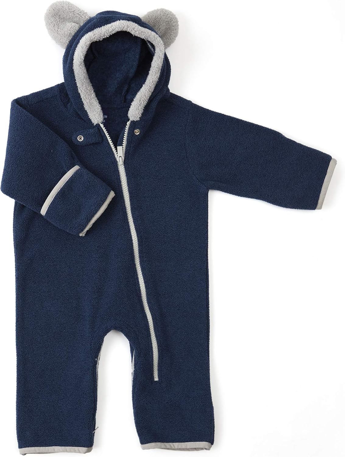 baby deedee baby-girls Fleece Baby Bunting - Warm Toddler Romper Costume, Cozy Infant Outerwear Hooded Kids Bodysuit - Image 3