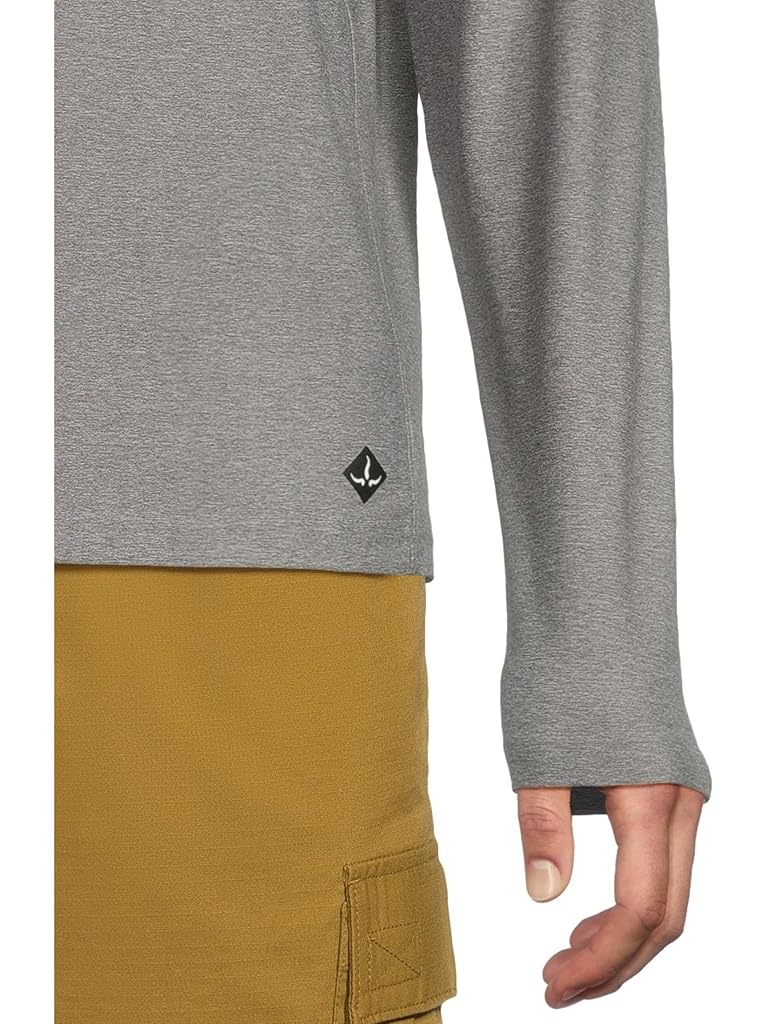 Gray Prana Altitude Tracker LT 1/4 Zip