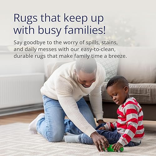 Miniatura 5 de Abani Arto Collection ART160B - Alfombra geométrica contemporánea 3D (5 pies 3 pulgadas x 7 pies 6 pulgadas)