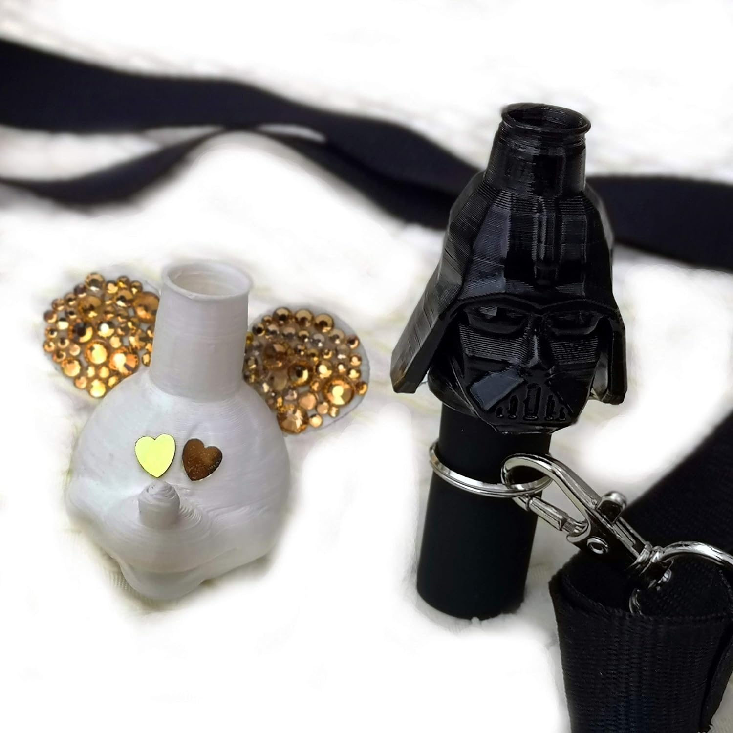 Set of 2 for Him and Her Personal Hookah Mouthpiece Darth