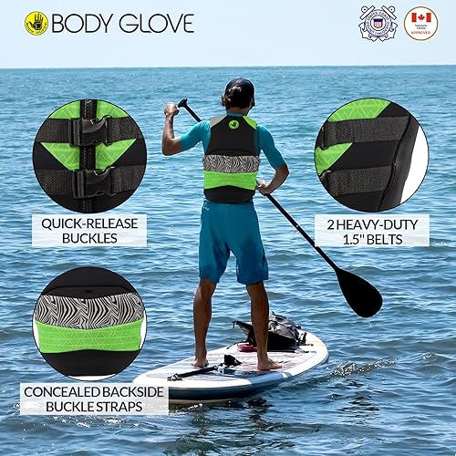 Miniatura 7 de Body Glove Mens Phantom USCGA Life Jacket PFD