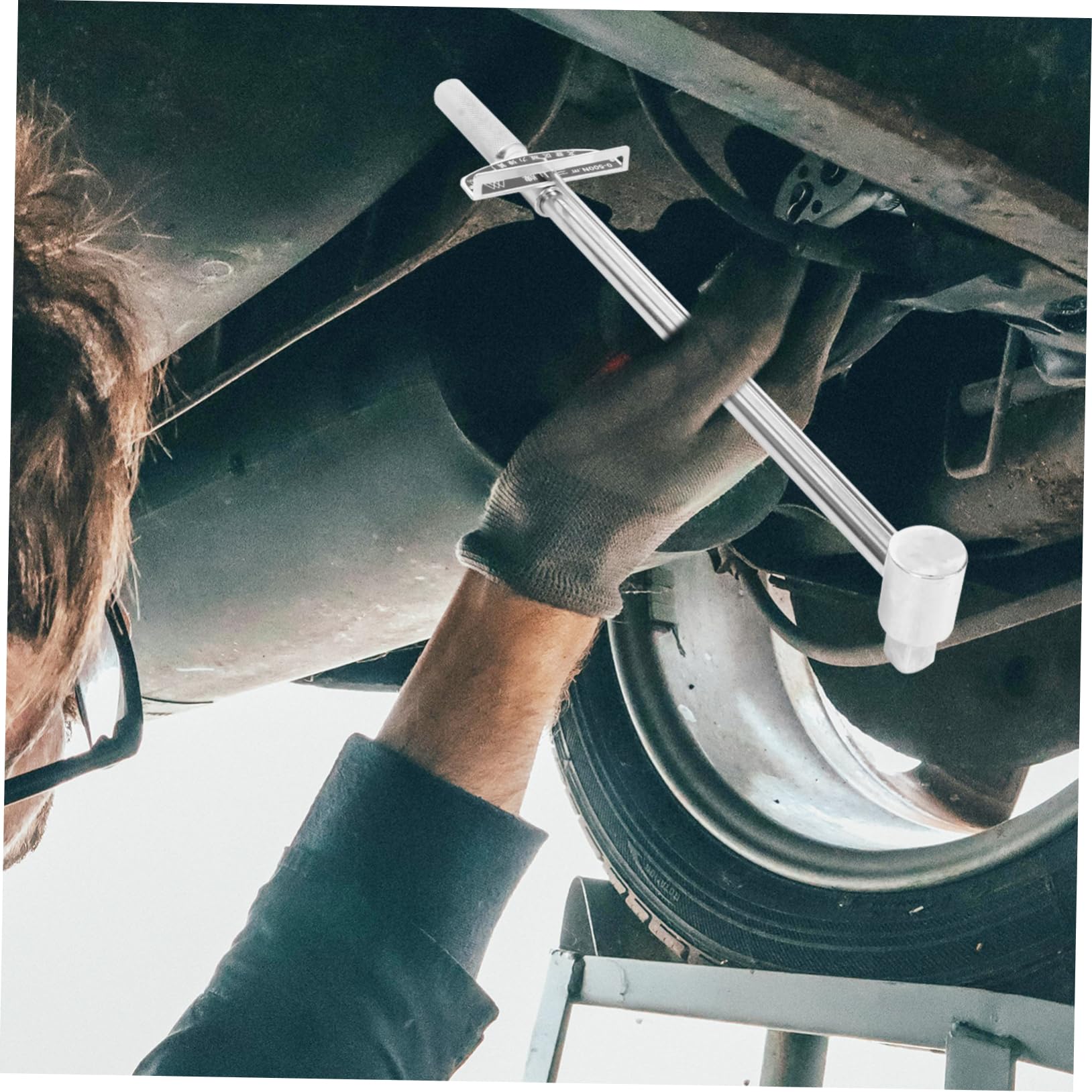 HOMSFOU Chiave Dinamometrica a Puntatore per Officina 0-500n, 3/4 19mm
