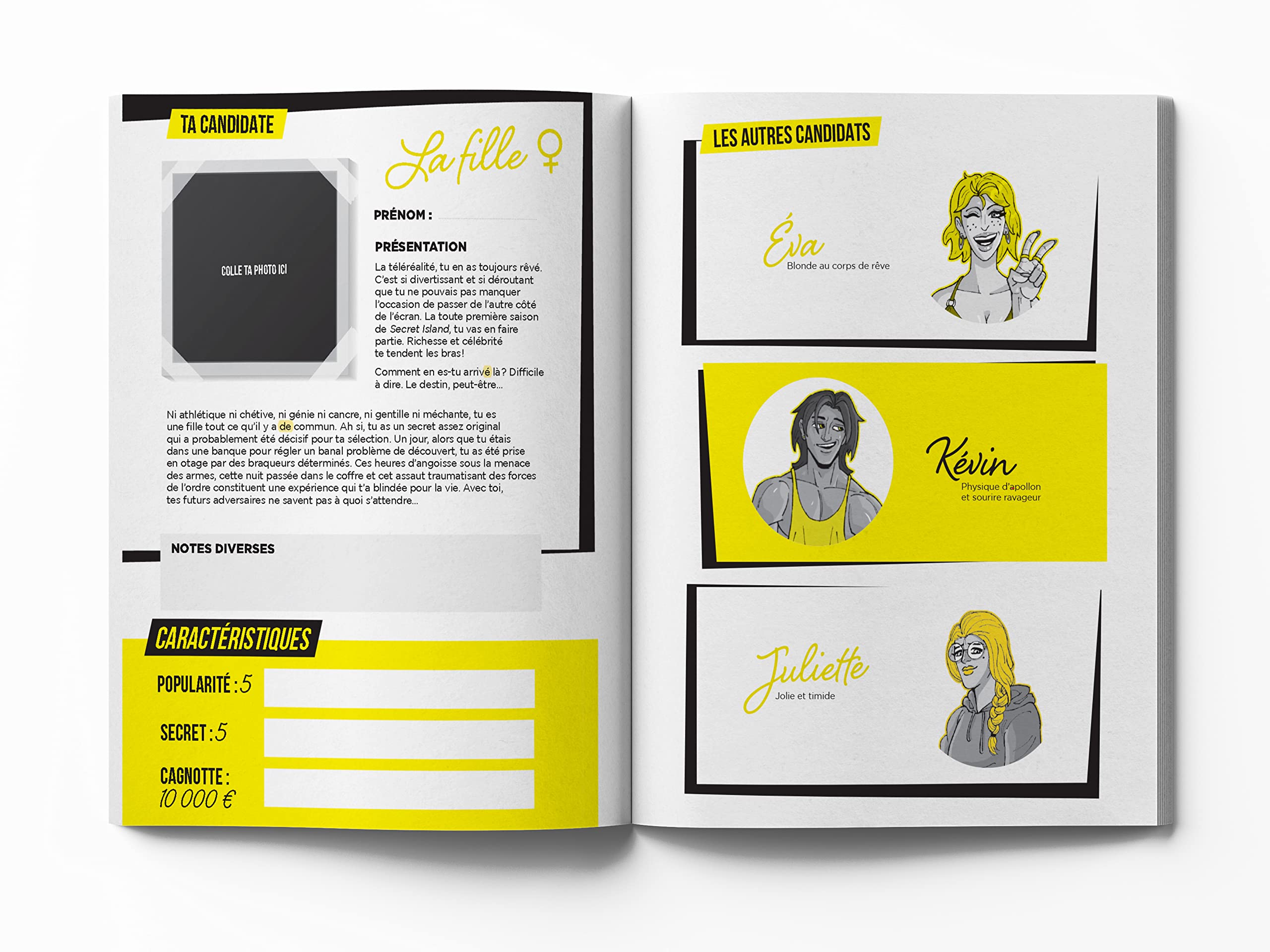 True story - Pop culture - Secret Island, livre dont vous �tes le h�ros adulte Saint-martin, Gilles and Bauthamy, Heneryque - PT01