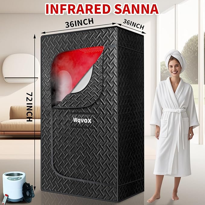 Sauna Portátil Infrarroja con Terapia de Luz Roja, 3L miniatura 2