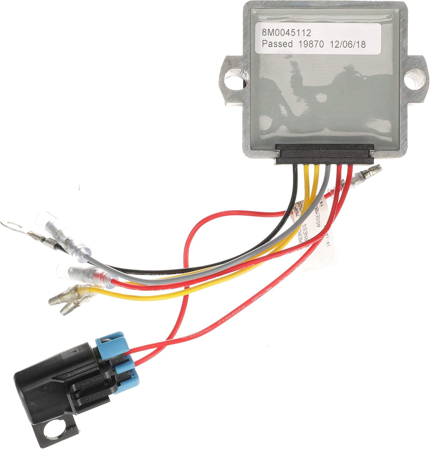 Quicksilver 8M0084173 Voltage Regulator for Mercury and Mariner Outboards