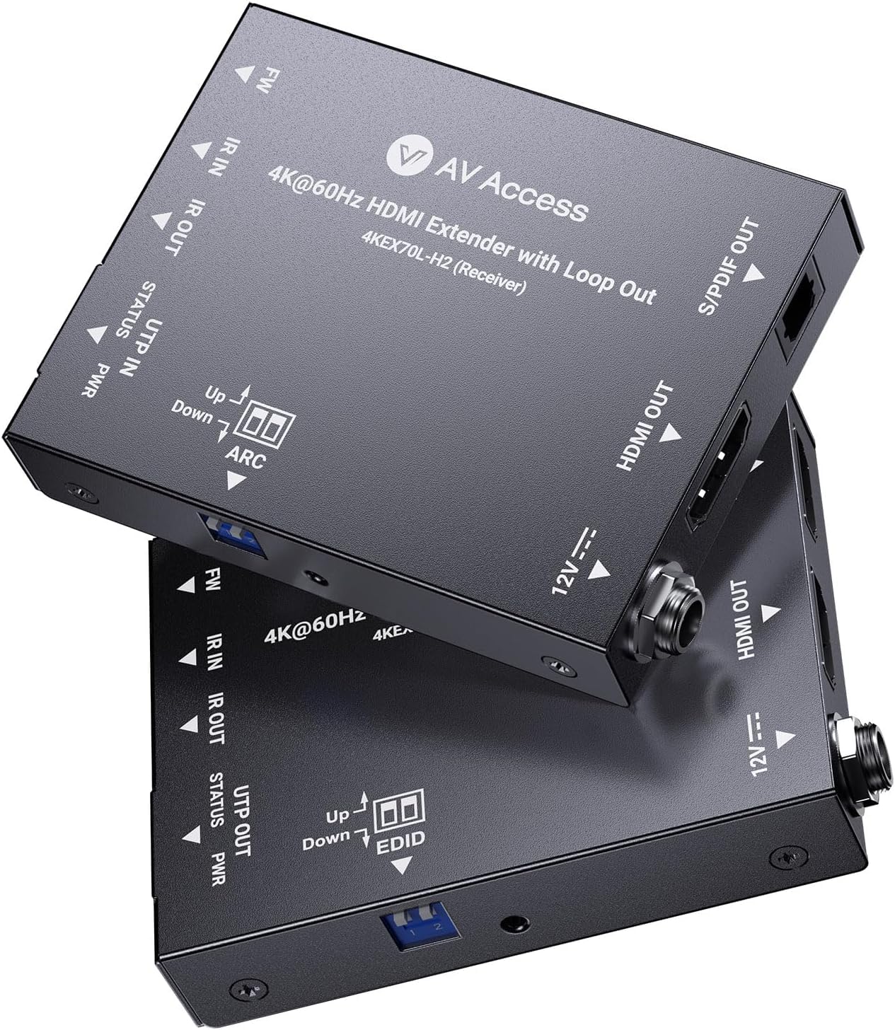 Amazon.com: AV Access 4K60Hz HDMI Extender Over Cat6/7 Ethernet
