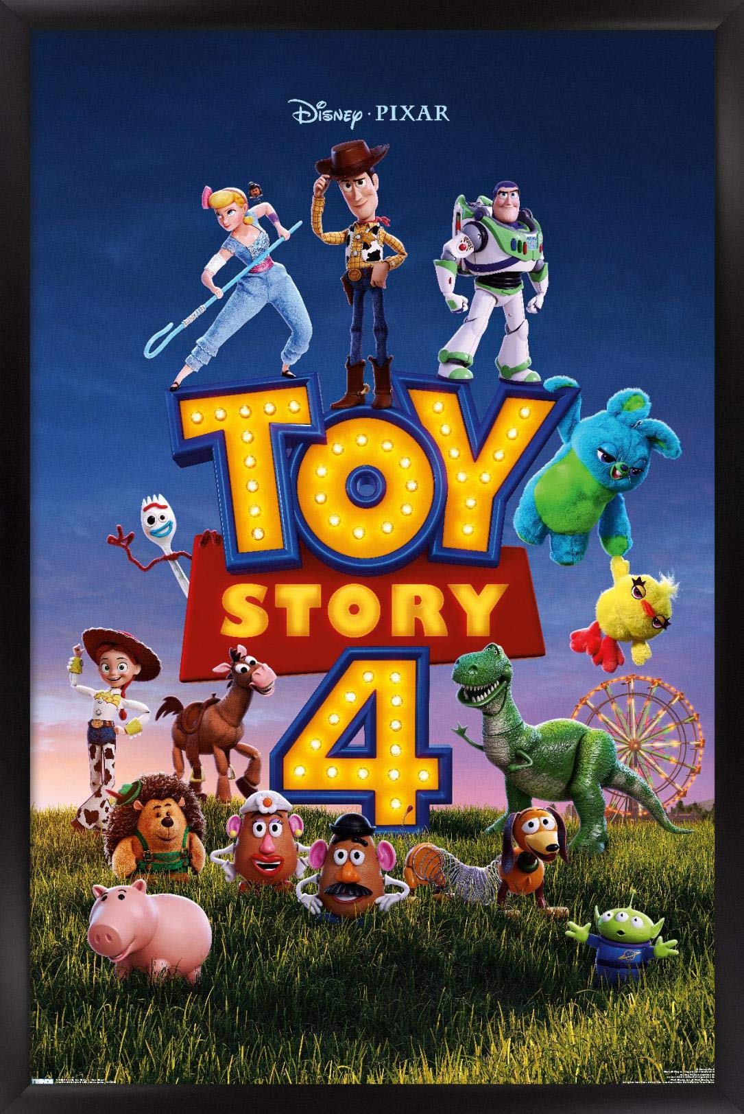Amazon.com: 24X36 Disney Pixar Toy Story 4 - One Sheet Wall Poster