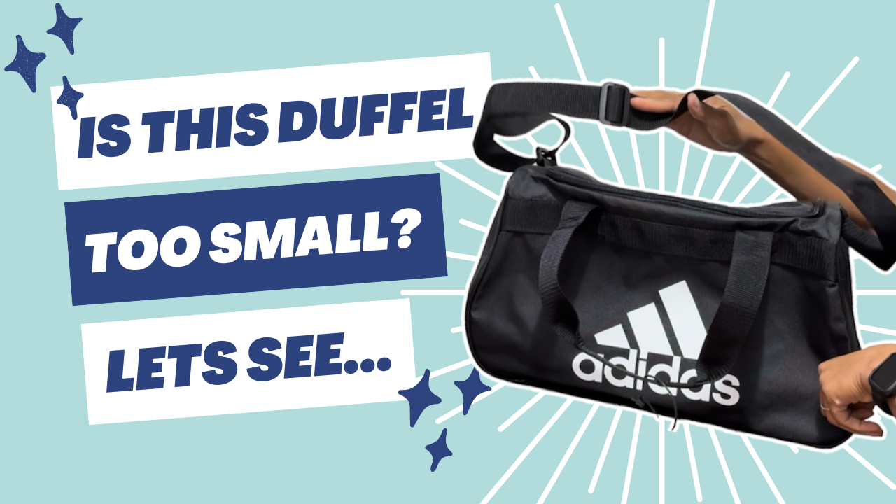 Watch Adidas Diablo Small Duffel Gym Bag | Showing The Inside on
