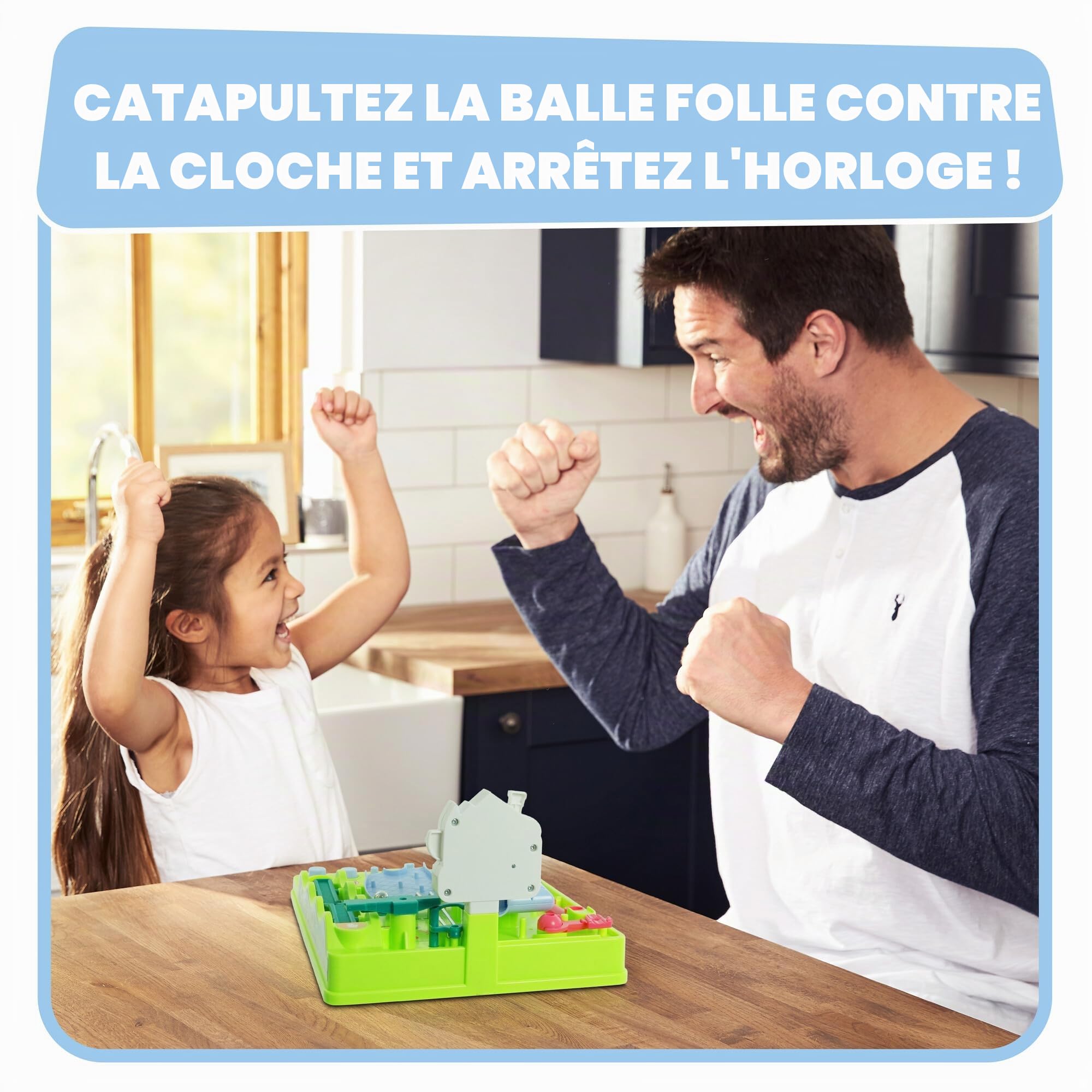 Tomy Bluey Screwball Scramble Marble Labyrinthe – Jeux pour Enfants – Jeux de Maternelle et préscolaire – Cadeaux Bluey pour Enfants – 1 à 4 Joueurs – À partir de 5 Ans
