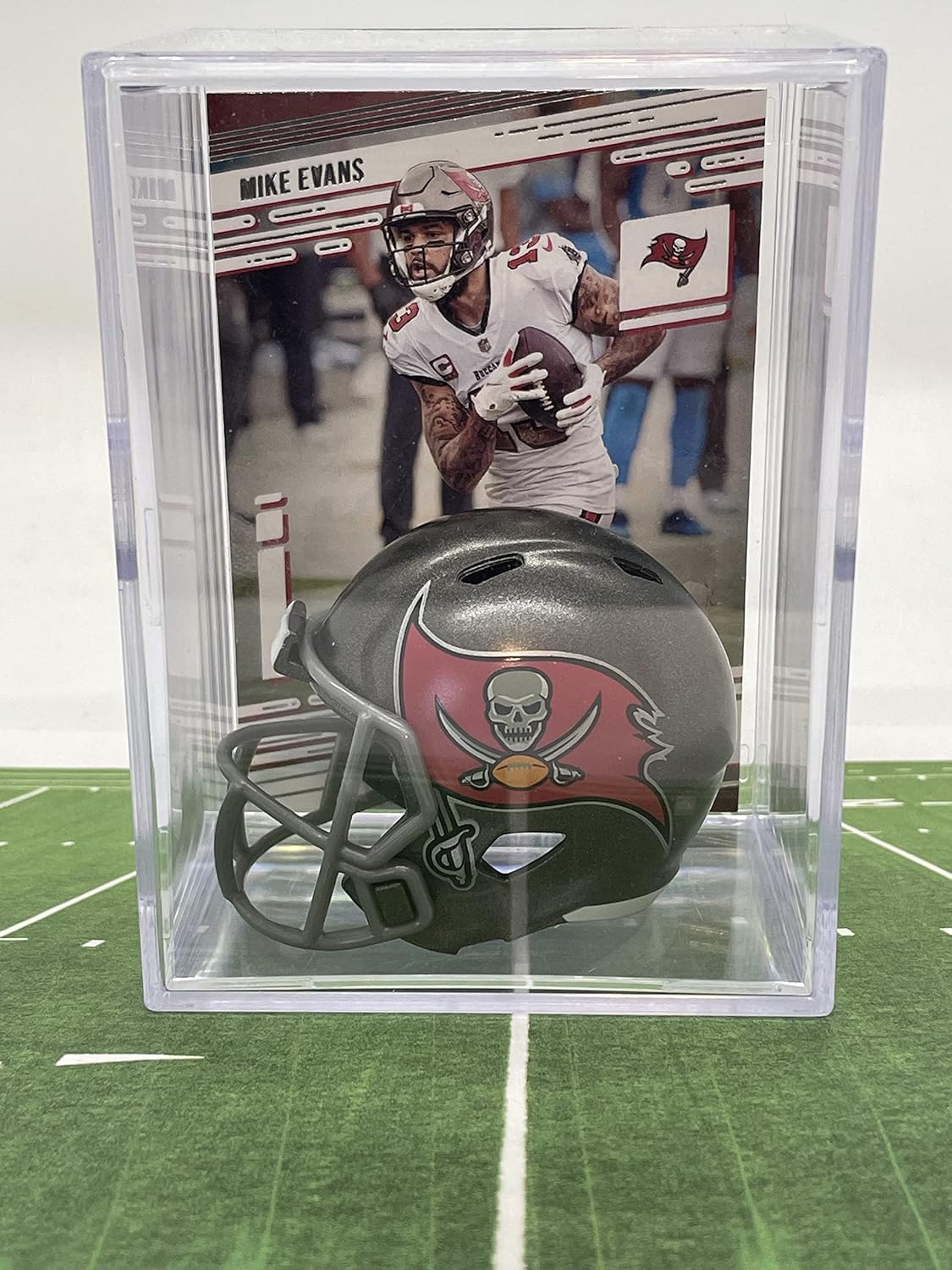 Tampa Bay Buccaneers NFL Helmet Shadowbox w/Mike Evans card