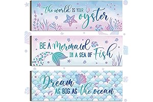 Charming Mermaid Wall Art - A Splash of Undersea Enchantment