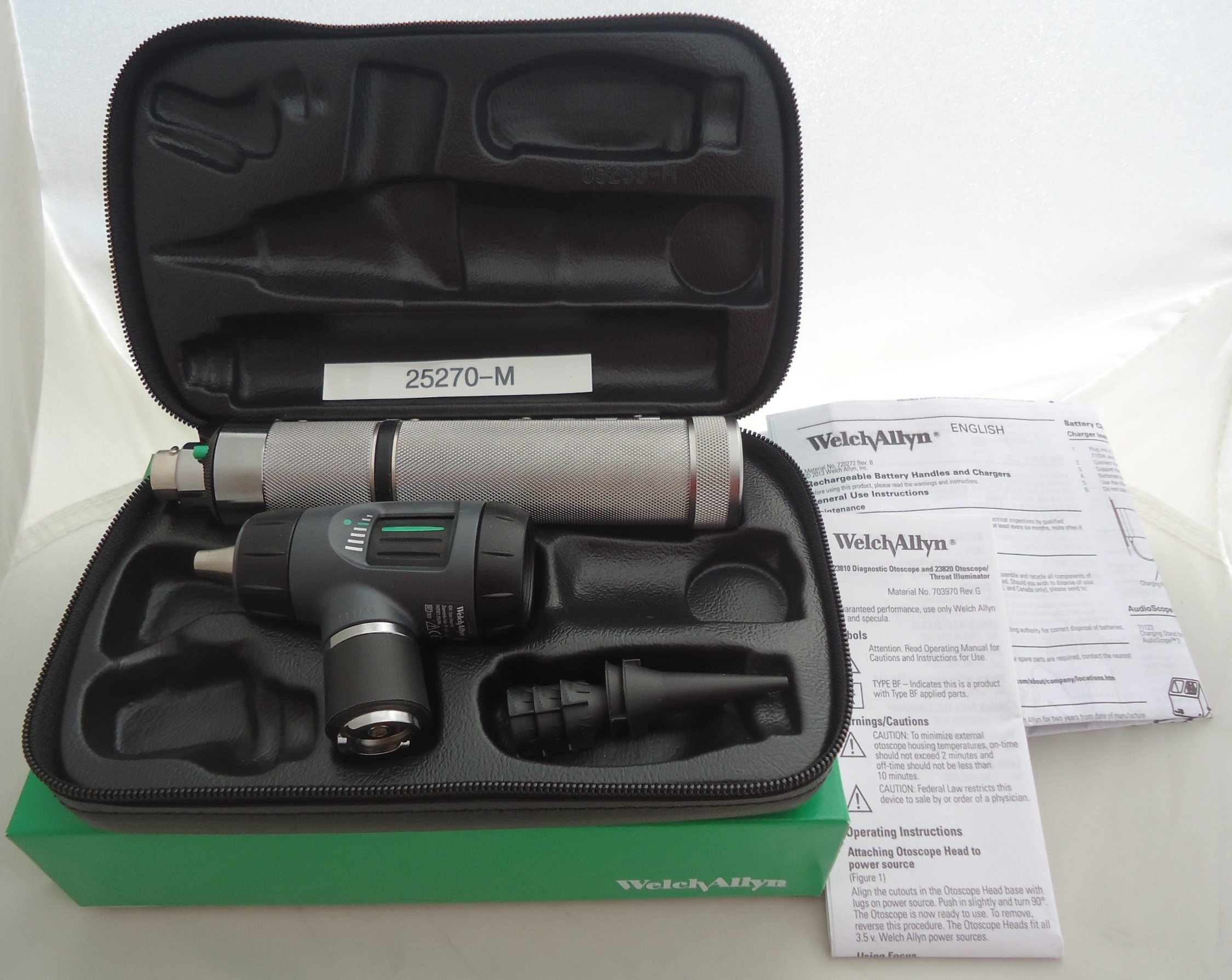 25270-M 3.5V MACROVIEW Otoscope Set