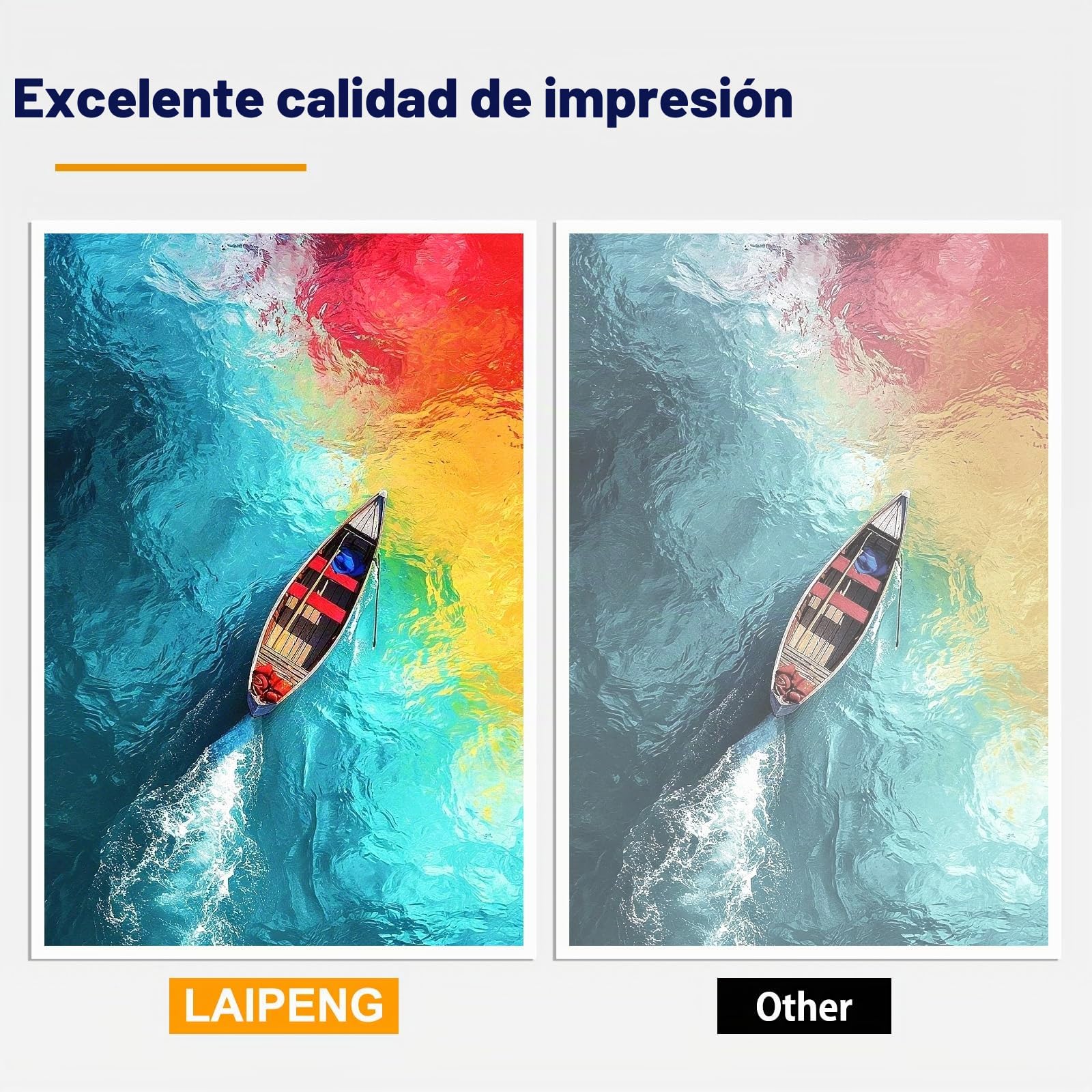 LC521 LC521VAL Cartucho de Tinta Compatible para Brother DCPJ1260W DCPJ1310DW DCPJ1313DW DCPJ1360DW DCPJ1460DW Impresora LC521BK LC521C LC-521M LC-521Y (4-Pack)