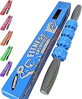 Vista 9 de Advanced Series – Rodillo de masaje muscular para músculos – Fitness Answered Training – Núcleo de acero inoxidable de 16.75 pulgadas – Gran espacio