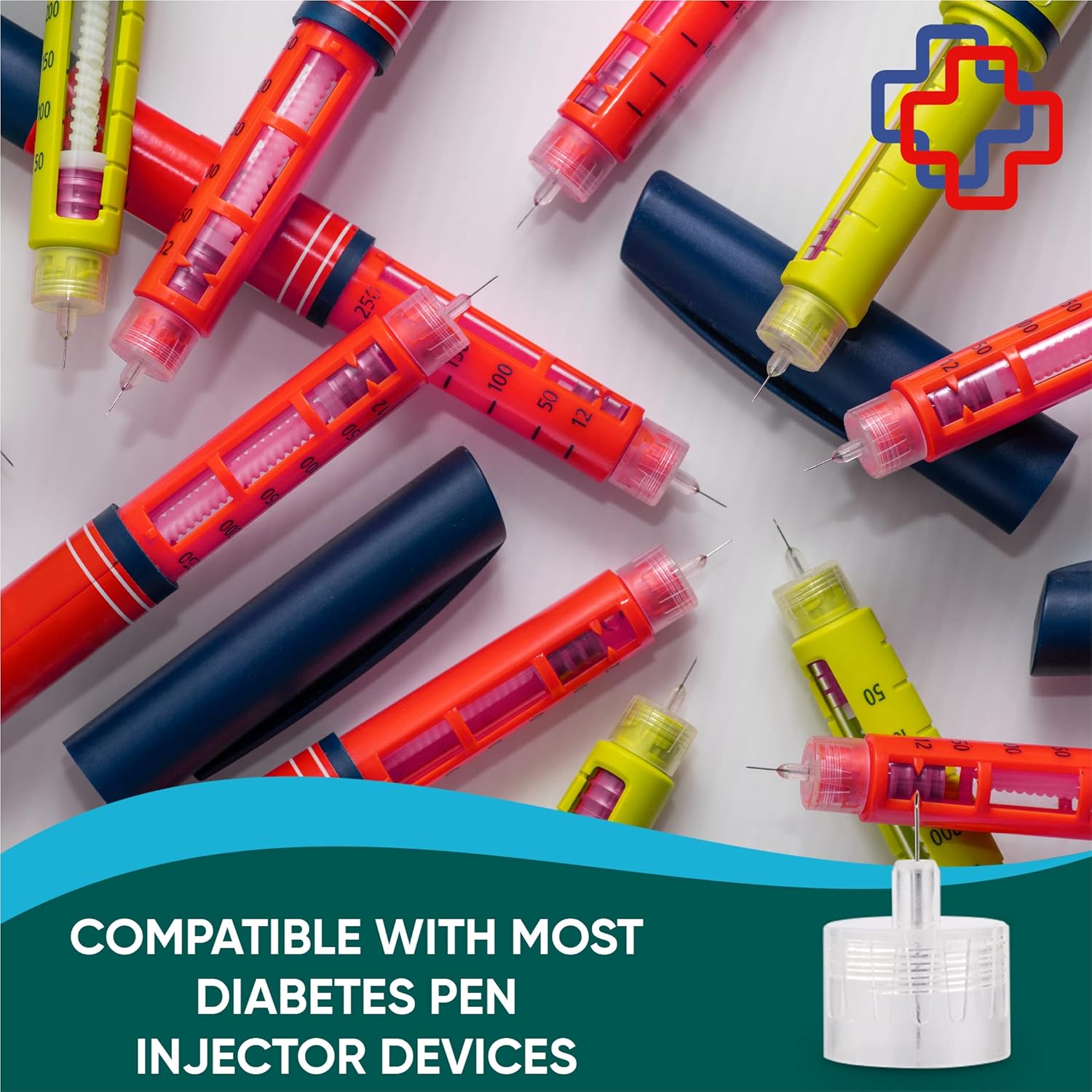 Buy Insulin Pen Needle 100 Count (31G 6mm) Online at Lowest Price in