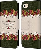 Vista 90 de Head Case Designs Frida Kahlo Blooms - Funda de piel con licencia oficial de Frida Kahlo Blooms para Apple iPhone 7 Plus/iPhone 8 Plus