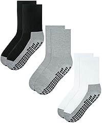 3 Pairs/Black+grey+white