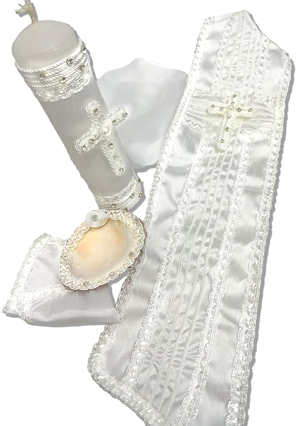 Kit De Bautizo Traje De Bautizo Para Niño R09 (incluye Set De