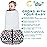 BSTOPPT Newborn Sleep Sack Baby Swaddle,3-Way Adjustable Wearable Blanket,100% Rayon Cotton Swaddling Sleeping BagTOG 0.5 (Soccer & Triangles, 3-6 Months)