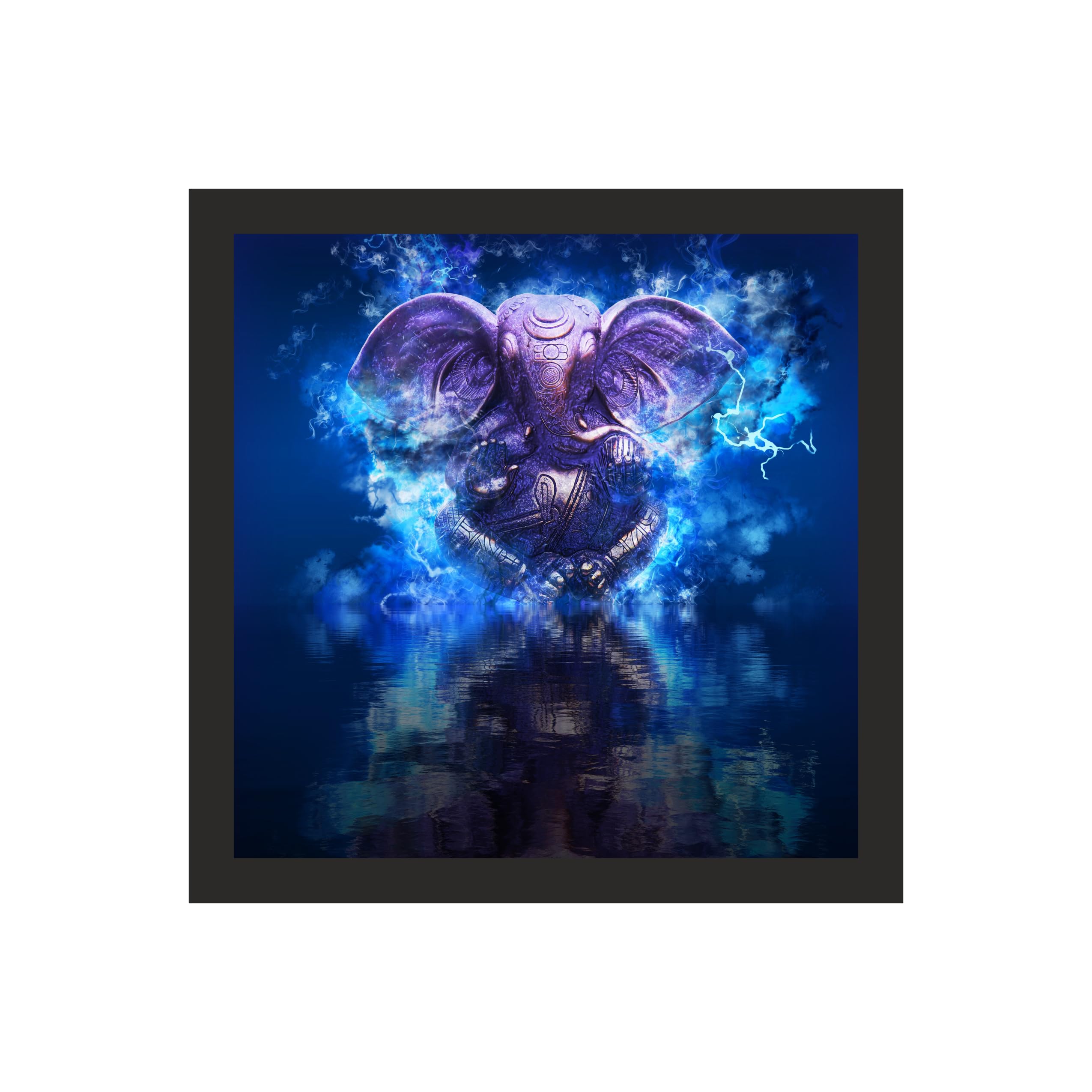 Majestic Lord Ganesha Wall Art