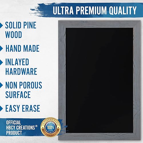 Vista 48 de HBCY Creations - Pizarras magnéticas de pared, estilo rústico