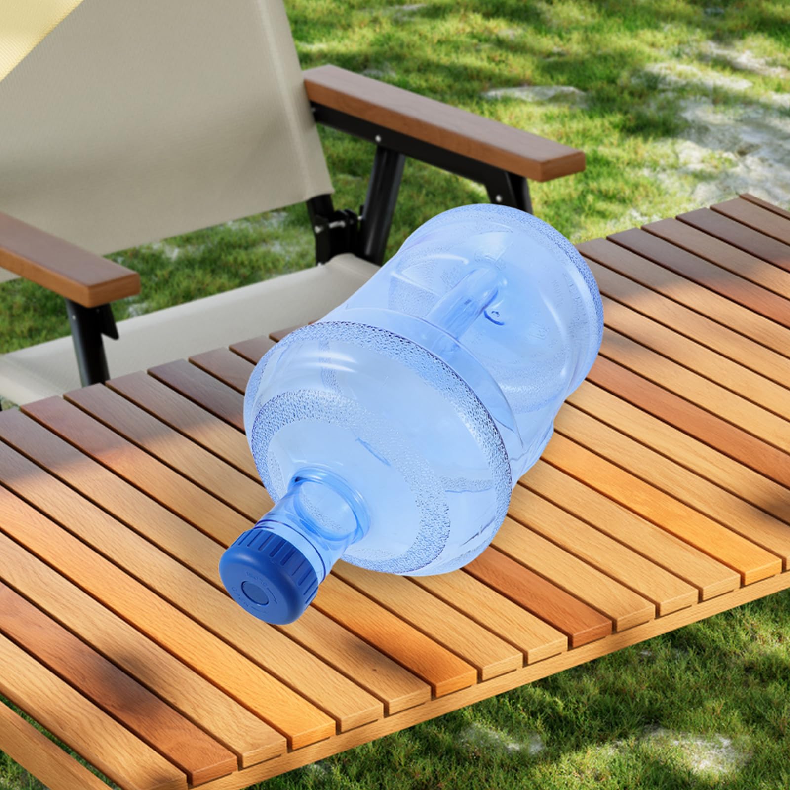 Camping Wasserbehälter und Praktischem Griff 7,5-Liter aus Robustempc mit Großem Fassungsvermögen für Outdoor Aktivitäten und Wandern