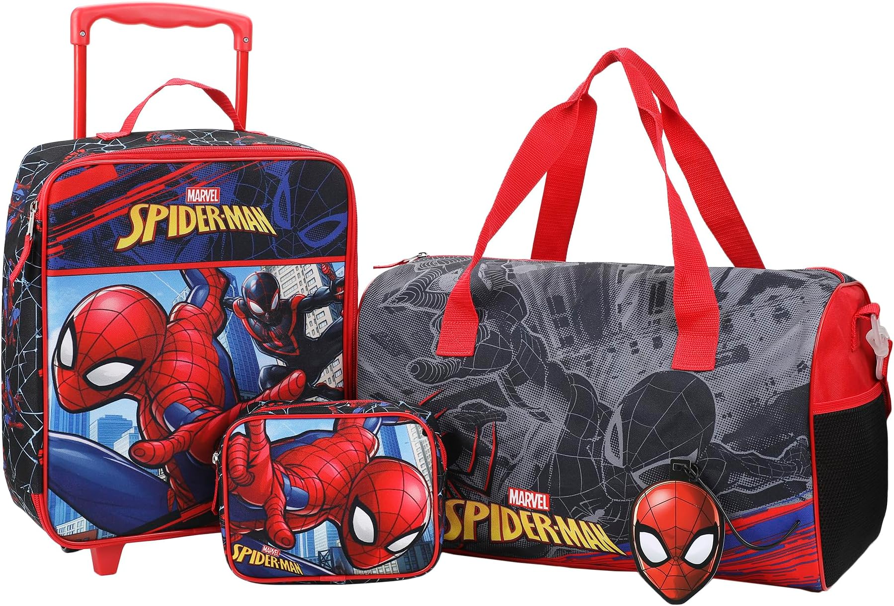 Spider-Man & Miles Morales 4-Piece Youth Travel Set