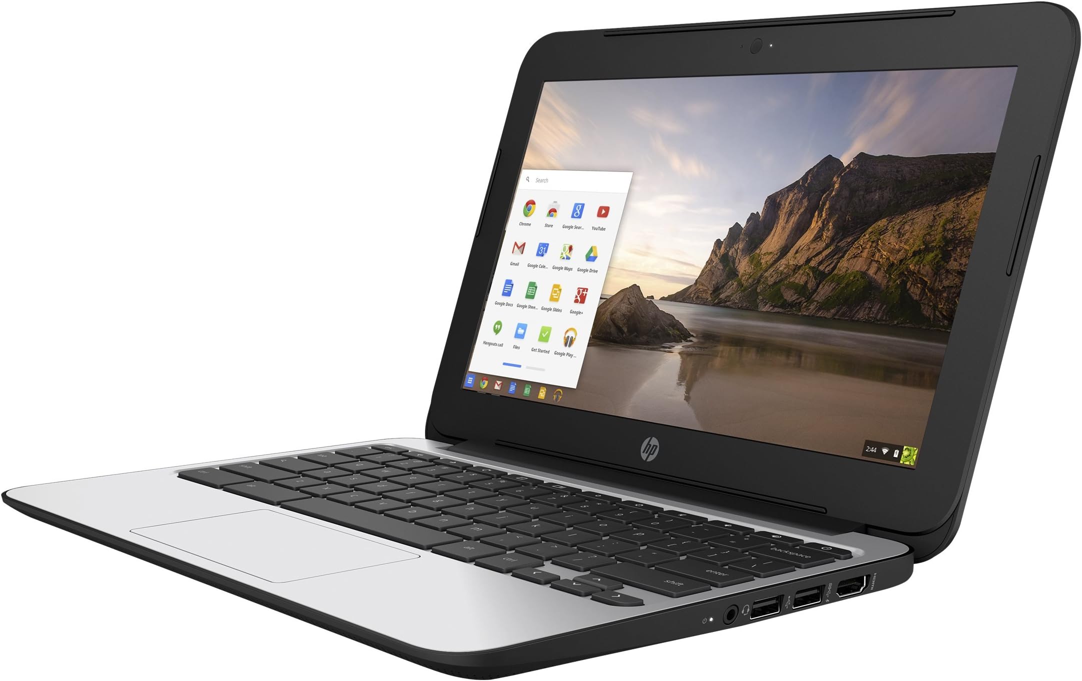 HP Chromebook 11 G4 11.6 Inch Laptop P0B79UT#ABA (Intel N2840 Dual-Core, 2GB RAM, 16GB Flash SSD, Chrome OS), Black