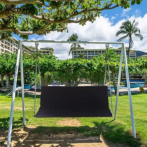 Miniatura 4 de Funda para asiento de columpio de patio, fundas de repuesto para cojín de columpio de banco de 23 plazas, 900D gruesa Oxford impermeable, funda de