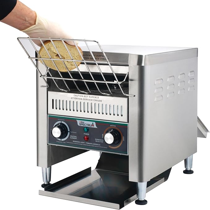 Tostadora comercial Winco ECT-700, 700 rebanadas/hora miniatura 6