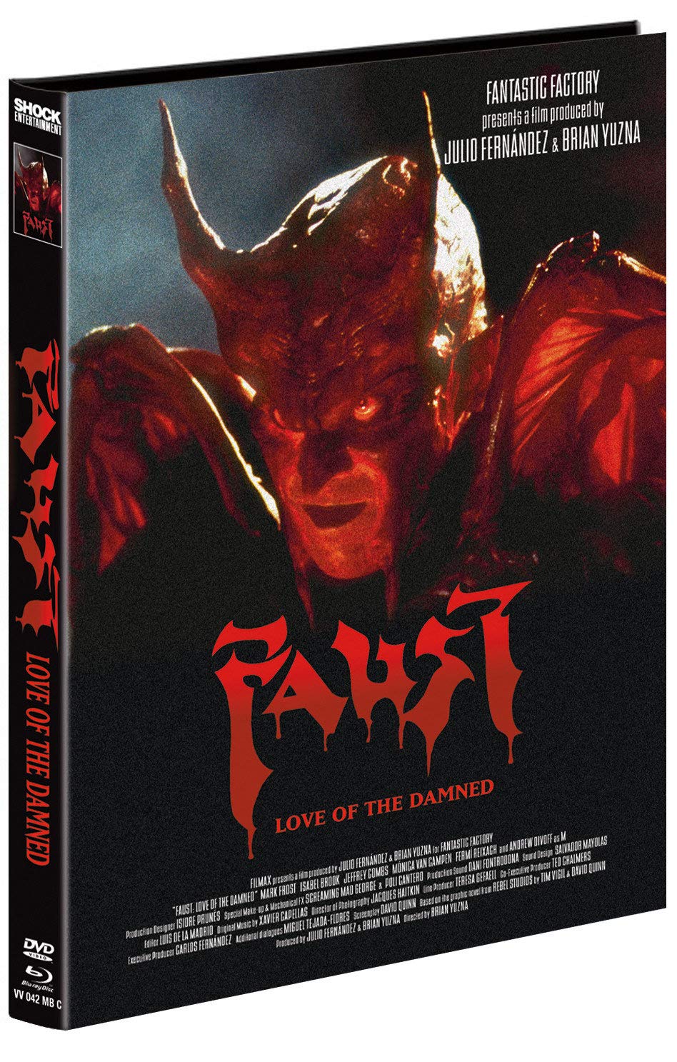 Faust - Love of the Damned Blu-ray Edición Coleccionista Mediabook