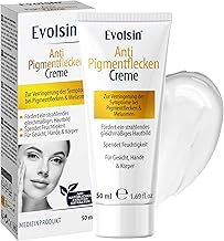 EVOLSIN® Anti-pigment spot cream with natural herbal extracts against melasma, age spots and pigment spots, face, neck and décolleté care, pigment spot remover face
