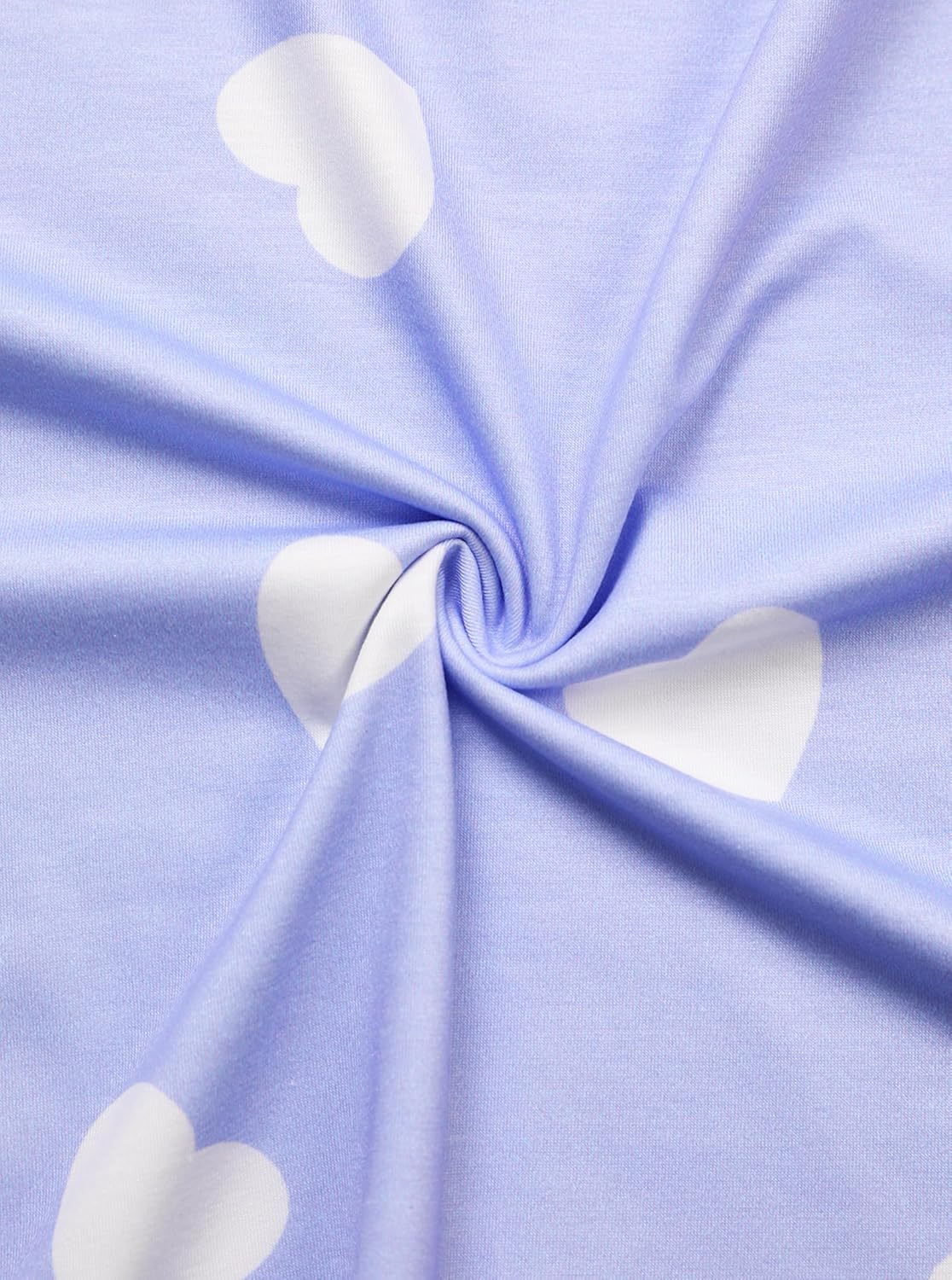 Hilinker Womens Cute Graphic 2 Piece Pajamas Short Sleeve Top with Shorts Comfy Loung Set - Image 6