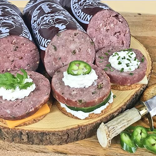 Miniatura 3 de Hi Mountain Seasonings - Kit de salchichas de verano Hunter's Blend - Haz tu propia deliciosa salchicha