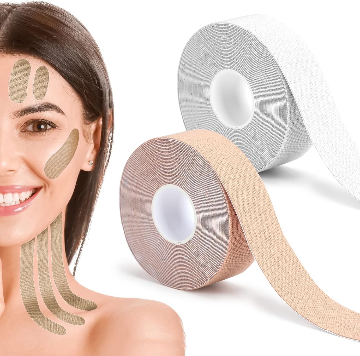 Face Lift Tape Anti Wrinkle Patches, 2 Rolls Forehead Wrinkle Patches