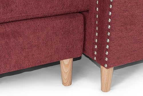 Miniatura 8 de Poundex Seccional reversible de 2 piezas (F6449)