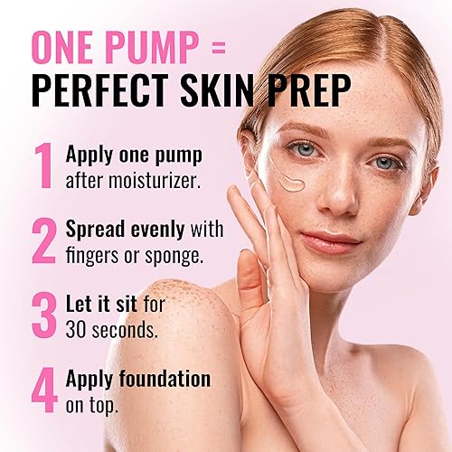 Vista 7 de Dermacol - Base de maquillaje satinada, imprimación facial mate para arrugas y poros, imprimación de maquillaje transparente para pieles grasas