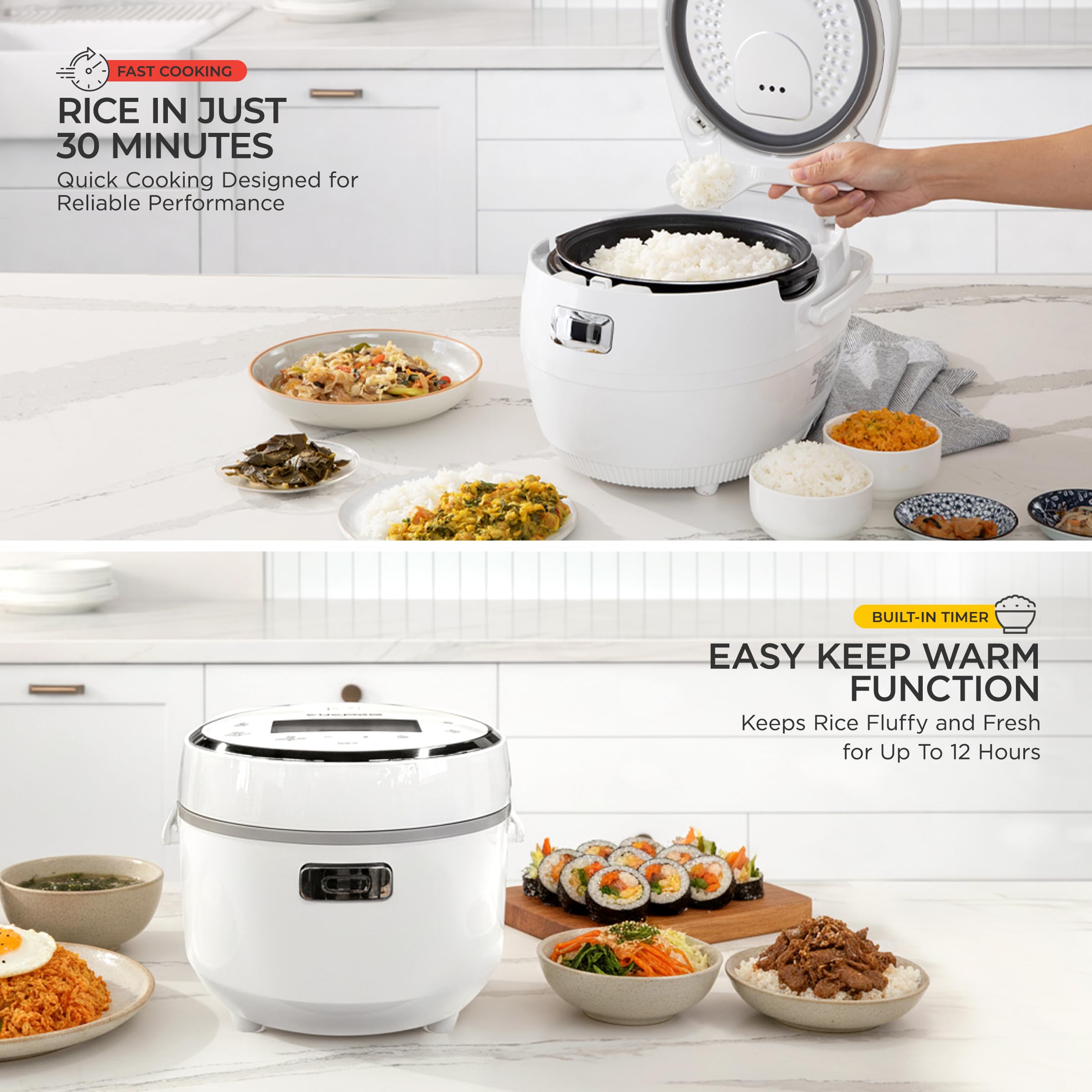 Amazon | CUCKOO Micom 炊飯器 10カップ 未炊き / 20カップ 焦げ付き