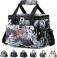 Vista 37 de Lifewit - Bolsa de almuerzo grande aislada, lonchera suave con enfriamiento para adultos, hombres, mujeres.