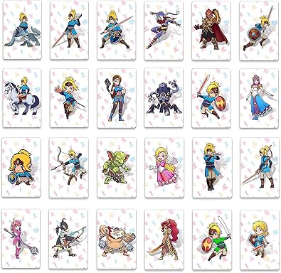 Amazon Co Jp ゼルダの伝説ブレスオブザワイルドamiiboカードスイッチの荒野に適したリンケージカードのフルセットamiiboゼルダカード Small ゲーム Amazon Co Jp ゼルダの伝説ブレスオブザワイルドamiiboカードスイッチの荒野に適したリンケージカードのフルセットamiiboゼルダカード Small ゲーム