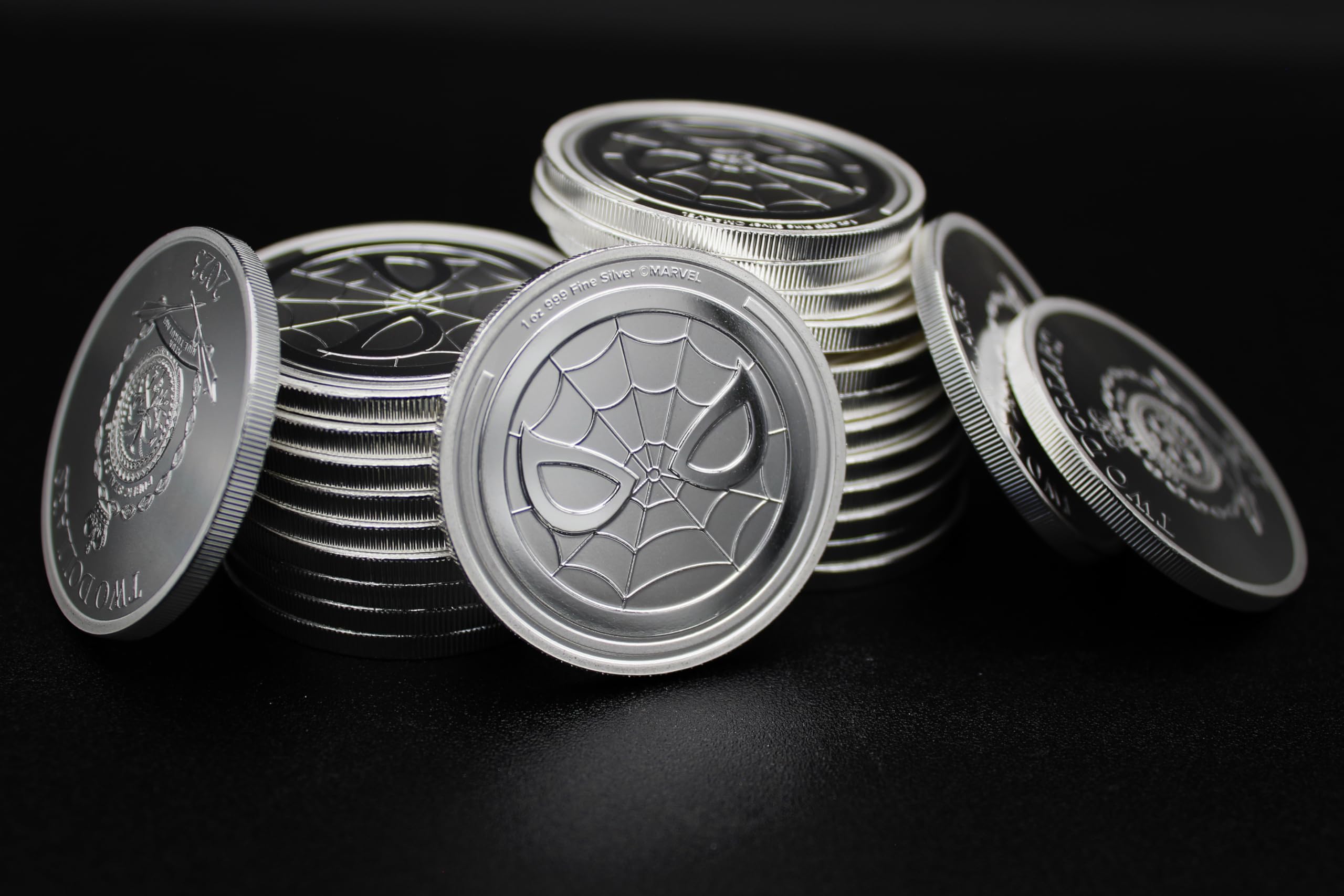 Amazon.com: 2023-1 oz Niue Silver Marvel Spider-Man Coin Brilliant  Uncirculated with Certificate of Authenticity $2 Seller BU : 藝術古董收藏