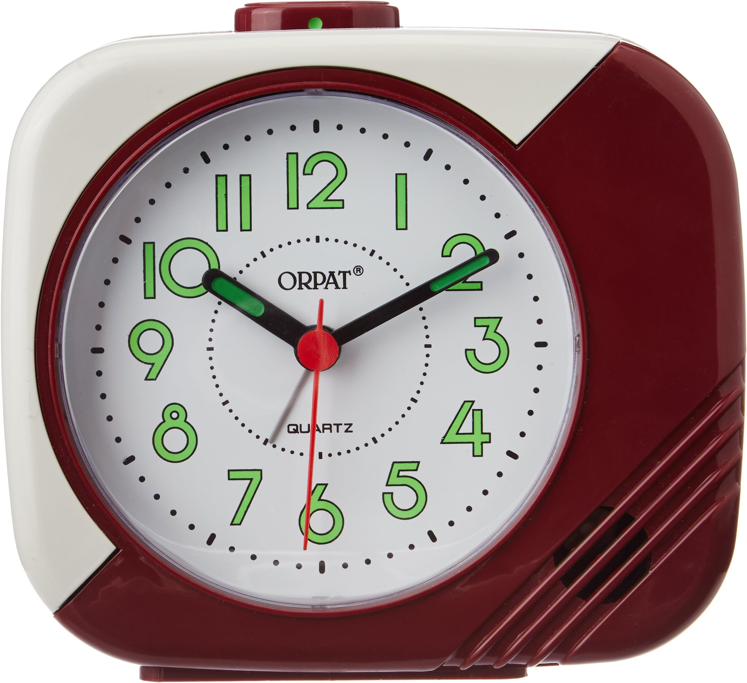 Orpat Beep Alarm Clock (Maroon, TBB-207)