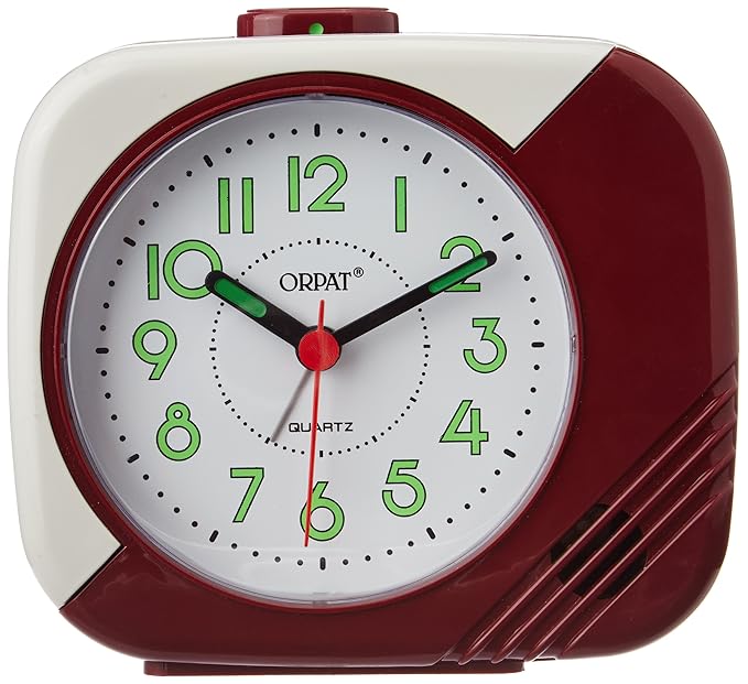 Buy Orpat Beep Alarm Clock (Maroon, TBB207) Online at Low Prices in