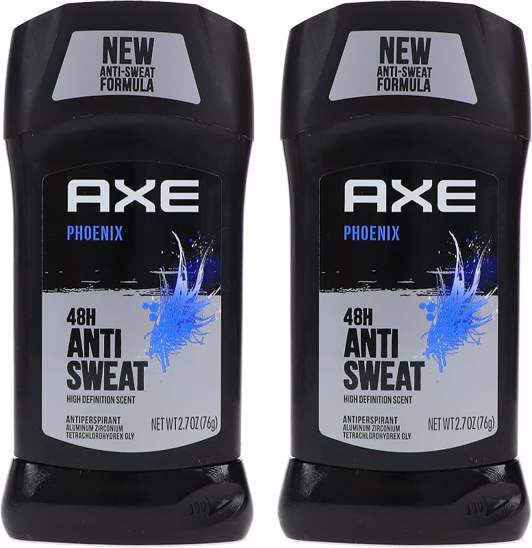Desodorante antitranspirante AXE Phoenix, 76 g, pacote com 2