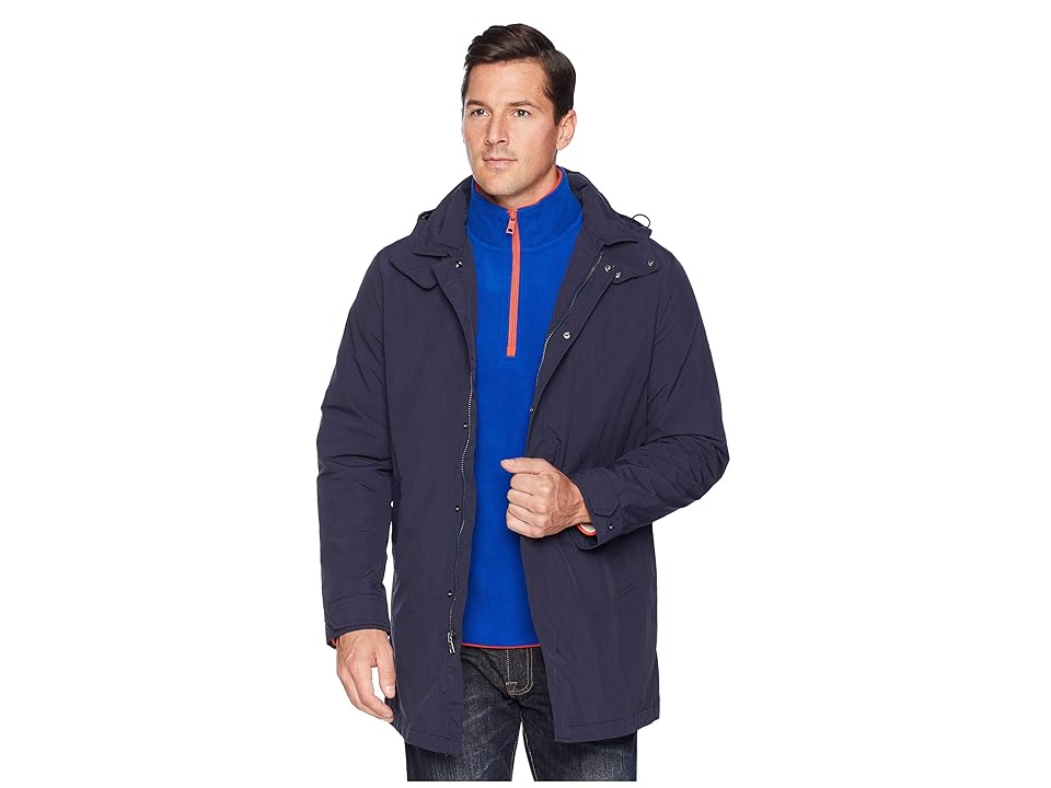 

Nautica Water Resistant Car Coat (Navy) Men's Coat