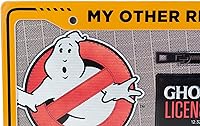 Vista 3 de Ghostbusters ECTO-1 - Marco de matrícula para automóviles My Other Ride Is ECTO-1 Marco oficial de placa de automóvil Ghostbusters Serie