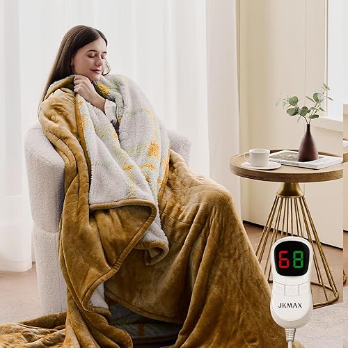 JKMAX Manta térmica eléctrica para sofá